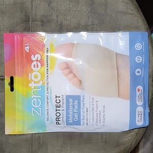 Zentoes metatarsal gel pads. Brand new, never opened. Has 2 pairs.